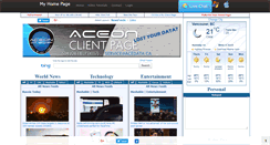 Desktop Screenshot of myclientpage.com