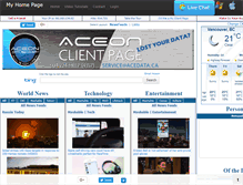 Tablet Screenshot of myclientpage.com